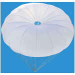 Noodscherm ( Nood-chute, Reserve, Noodchute) type Comma