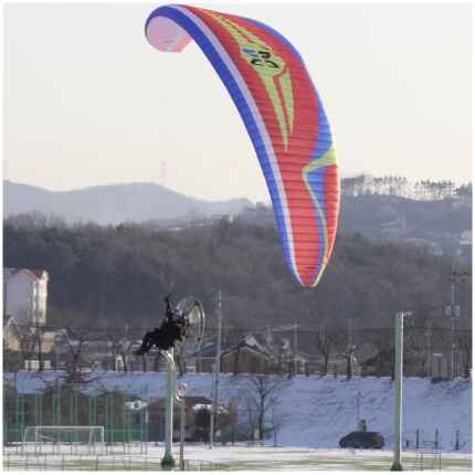 Davinci Disco paramotor glider