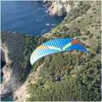 Ozone Roadster 4 paramotor vleugel langs de kust