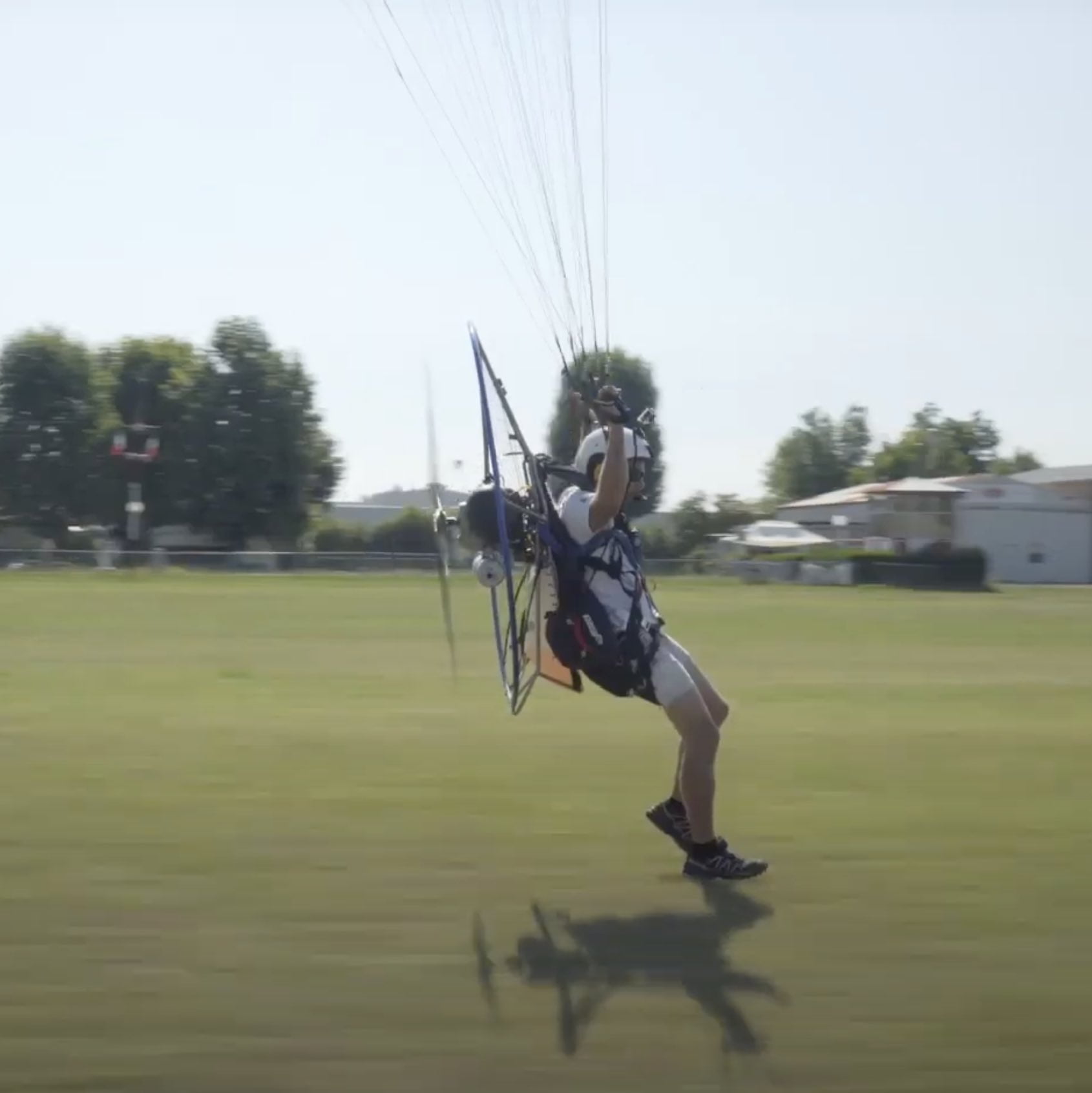 paramotorschool eerste landing