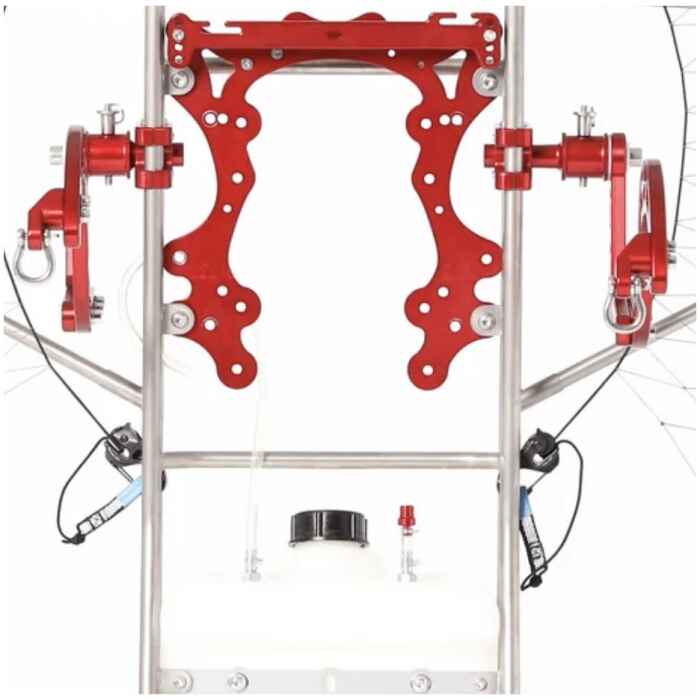 Liberty paramotor: Moster 185 dual start. Titanium Cross frame+Total Control+Fast Attack - Afbeelding 6