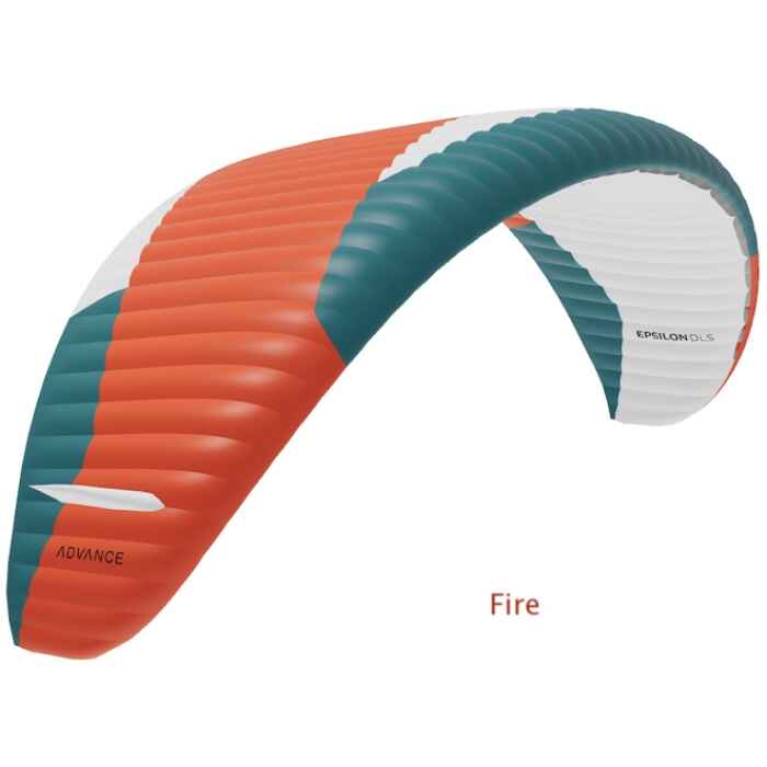 Advance Epsilon DLS paramotor glider.