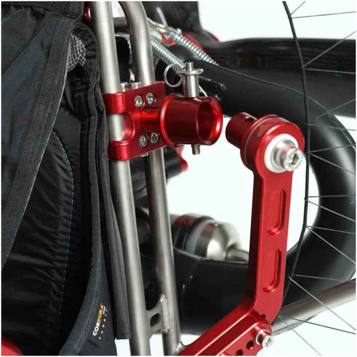 Liberty paramotor: Moster 185 dual start. Titanium Cross frame+Total Control+Fast Attack - Afbeelding 4