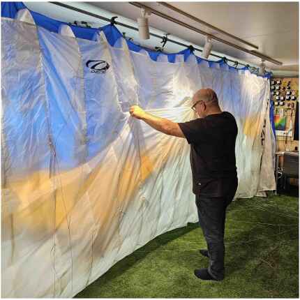 paraglider inspectie in Dordrecht