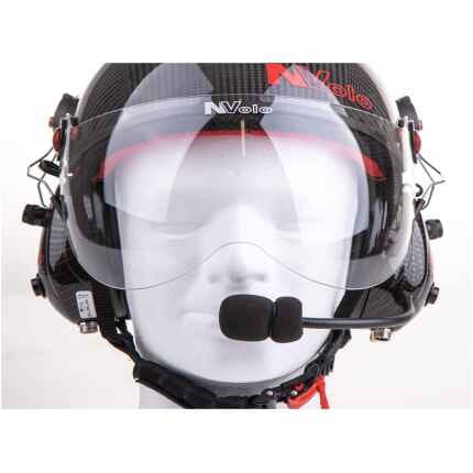 NVolo paramotorhelm vizier helder