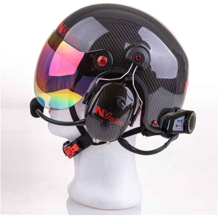 paramotorhelm NVolo met vizier
