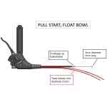 Off-Grid Pull start float bowl
