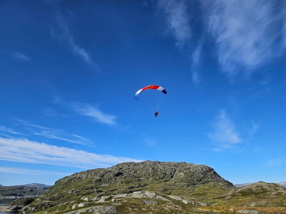Paramotor vliegen Noorwegen