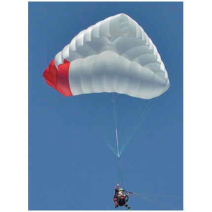 paramotor reserve parachute bestuurbaar noodscherm