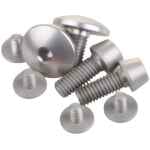 Nvolo Ergal schroevenset zilver