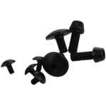 Nvolo Ergal schroevenset zwart