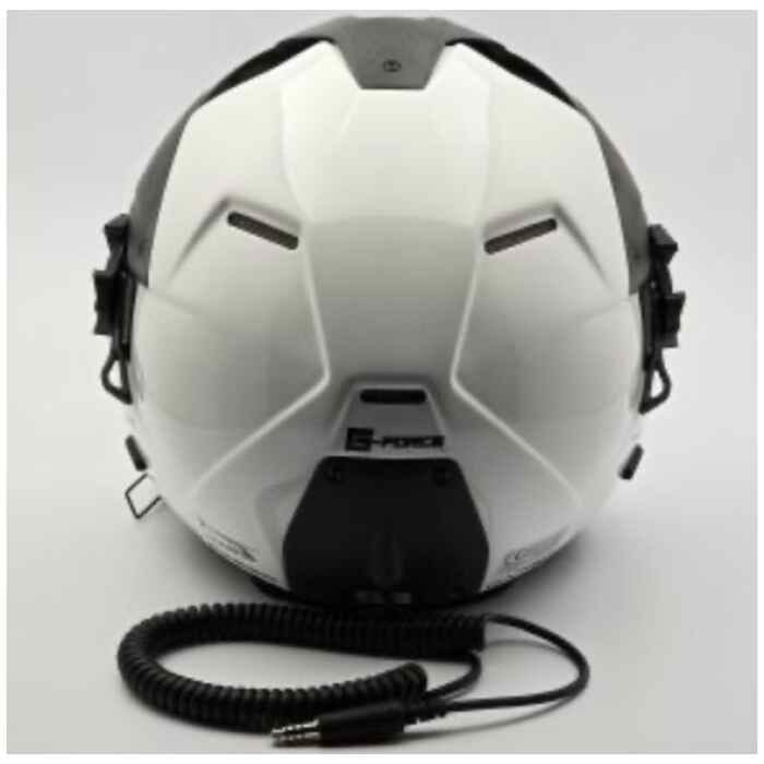 Nvolo G-FORCE helikopter helm achterkant