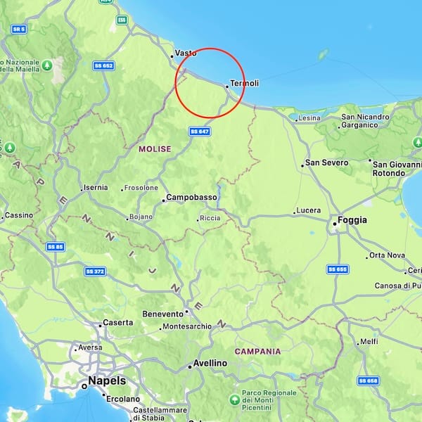 paramotor Italië reis