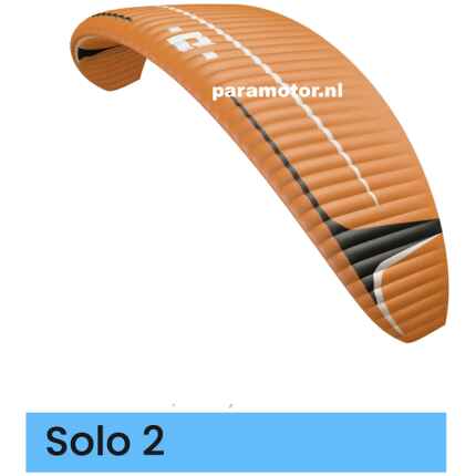 Dudek Solo 2 paramotor glider oranje